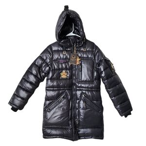 WIGGYS Down Town Quilted Long Rachel Coat Warm NEW WITH TAGS 3‎